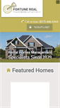 Mobile Screenshot of fortunerealproperty.com